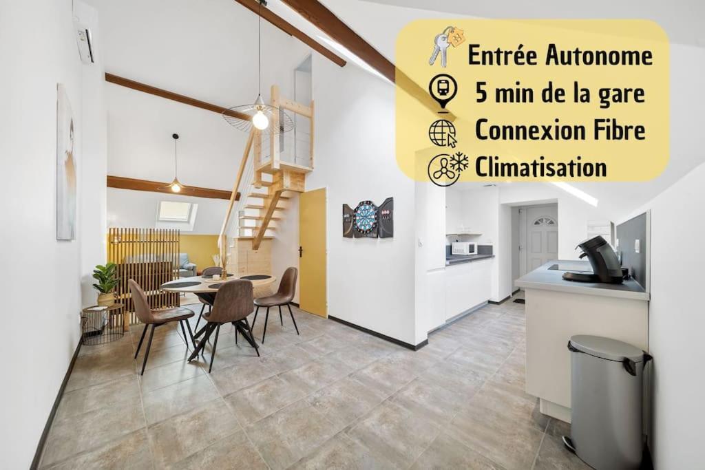 Ferienwohnung Le Duplex Moutarde Chalon-sur-Saône Exterior foto